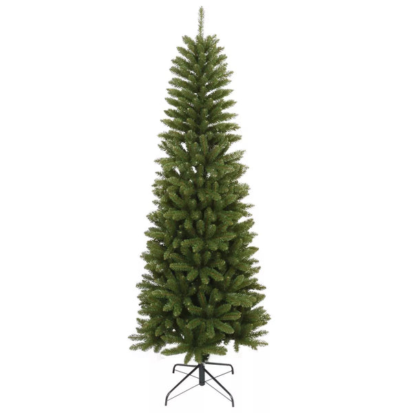 SANTA'S WORKSHOP INC. 78" SLIM TREE, 762 TIPS - GREEN - Like New