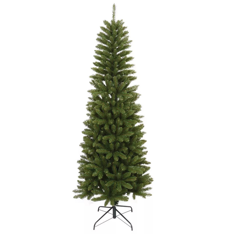 SANTA'S WORKSHOP INC. 78" SLIM TREE, 762 TIPS - GREEN - Like New