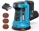 TILSWALL CORDLESS ORBITAL SANDER 5" ELECTRIC PALM HAND TOOL 20V - Scratch & Dent