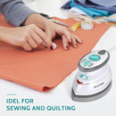 BEAUTURAL Mini Travel Steam Iron Clothes Dual Voltage 1-MR08US04 - White - Like New