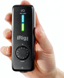 IK Multimedia iRig Pro I/O Audio Interface for iPhone iPad  iOS PC USB-C Black - Brand New