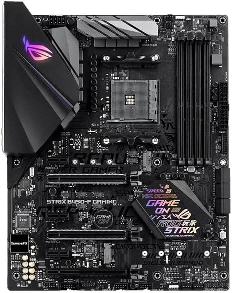 ASUS ROG Strix B450-F Gaming Motherboard (ATX) AMD Ryzen 2 AM4 DDR4 DP - Black - Like New