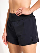 ON-RUNNING RUNNING SHORTS WOMAN - SIZE: WOMEN S - BLACK - Brand New