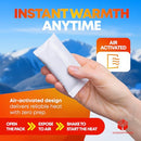 Hand Warmers Disposable 50 Pairs (100 Warmers) 11+ Hour Air-Activated Hot Hands - Brand New