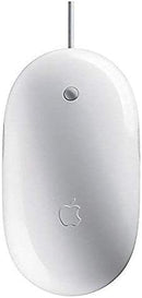 Apple Mighty Mouse A1152 Wired USB MB112LL/B - WHITE - Like New