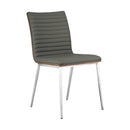 ARMEN LIVING CAFE DINING CHAIR SET OF 2 - GRAY - Like New