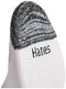 HANES WOMEN'S LIGHTWEIGHT BREATHABLE NO SHOW, SIZE: 8-12, ASSORTED WHITES - Like New