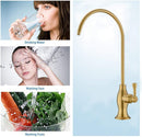 DELLE ROSA Brushed Gold Drinking Water Purifier Faucet 0H-303 - Brushed Gold - Like New