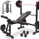 MAIDOMA STANDARD WEIGHT BENCH SET - VERMEIL - Like New