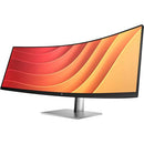 HP E45C G5 45" CLASS DUAL QUAD HD DQHD CURVED SCREEN LED MONITOR - BLACK, SILVER - Like New