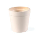 Fun Express Mini Flower Pots Ceramic Unpainted White 3 Inch Set of 12 - Brand New