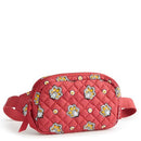 VERA BRADLEY PREMIUM COTTON LARGE TRAVEL DUFFEL BAG BLUE/RED BANDANA - OS - Brand New