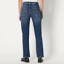 AMAZON ESSENTIALS WOMEN'S HIGH-RISE JEAN SHORT 12 STONE DARK WASH - Like New