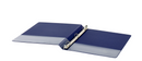 OFFICE DEPOT® BRAND NONSTICK 3-RING BINDER, 1/2" ROUND RINGS, - BLUE - Like New