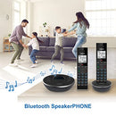 VTech LS6381-2 Bluetooth Speaker with Echo Cancellation, Noise Reduction, Music - Like New