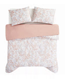 VINCE CAMUTO BLOSSOM VINES 3-PC. DUVET COVER SET, KING - MULTI - Like New