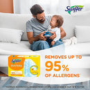 SWIFFER DUSTERS STARTER KIT, KIT INCLUDES 1 HANDLE AND 5 DUSTERS - LIGHT BLUE - Brand New