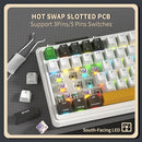 KZZI K75 PRO RGB 75% GASKET MECHANICAL SWITCHES - ARCADE GAMES - Like New