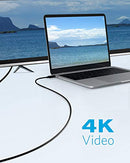 ANKER USB C TO HDMI CABLE FOR HOME OFFICE, 6FT TYPE C TO HDMI ADAPTER, 4K- BLACK - Like New