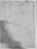 GENERIC UNI-SEX T-SHIRT 71% RAYON, 25% POLYAMIDE, 4% SPANDEX -  L - LIGHT GRAY - Like New
