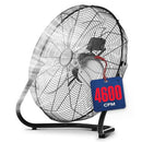 NEXAIR 12" HIGH-VELOCITY INDUSTRIAL FLOOR FAN 180° 3-SPEED HEAVY-DUTY - BLACK - Like New