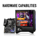 MSI MPG GUNGNIR 111R MID TOWER GAMING PC CASE USB 3.2 GEN2X2 TYPE-C - BLACK - Like New
