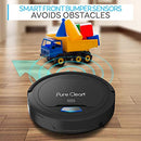 SERENELIFE PURE CLEAN ROBOT VACUUM CLEANER UPGRADED LITHIUM PUCRC26B-5 BLACK - Like New