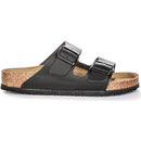 BIRKENSTOCK ARIZONA BIRKO-FLOR - SIZE MEN 12 (AU/UK M10.5) - BLACK - Like New