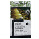 TOMMY BAHAMA SOLAR LED PATH LIGHT (PACK OF 6) - BLACK - Like New