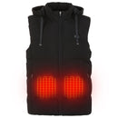 HELIOS PAFFUTO HEATED VEST – UNISEX - SIZE: XL - BLACK - Scratch & Dent