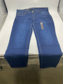 BLU ROCK MENS DENIM FLEX JEANS - SIZE: 38X31 - MEDIUM BLUE - Brand New