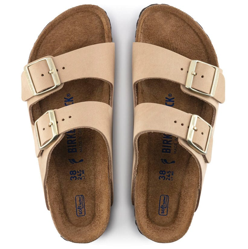 BIRKENSTOCK BS SUEDE CLASSIC ARIZONA UNISEX - TOBACCO BROWN SIZE: MEN 8 WOMEN 10 - Brand New