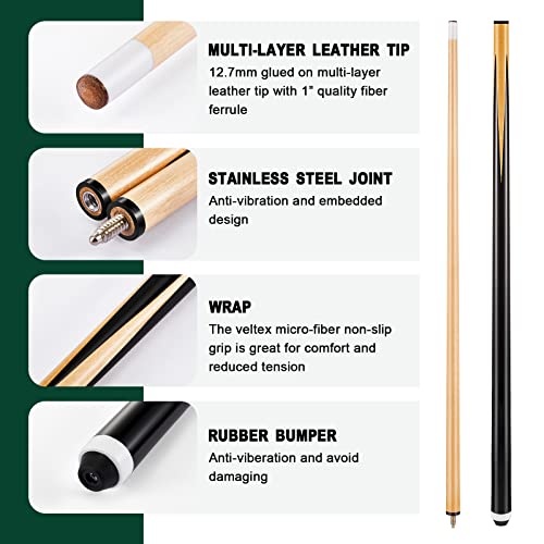 Outus 71PCS POOLS TABLE BILLIARDS ACCESSORIES BILLIARD POOL BALLS Billiards - Like New