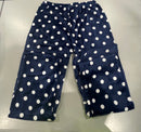 FASHION EXTRA SOFT FLEECE PAJAMAS PANTS - SIZE: WOMEN L/XL - BLUE - Brand New