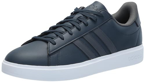 Adidas Men's Grand Court 2.0 Tennis Shoes Aurora Ink/Gray/White Size 10.5 - Like New