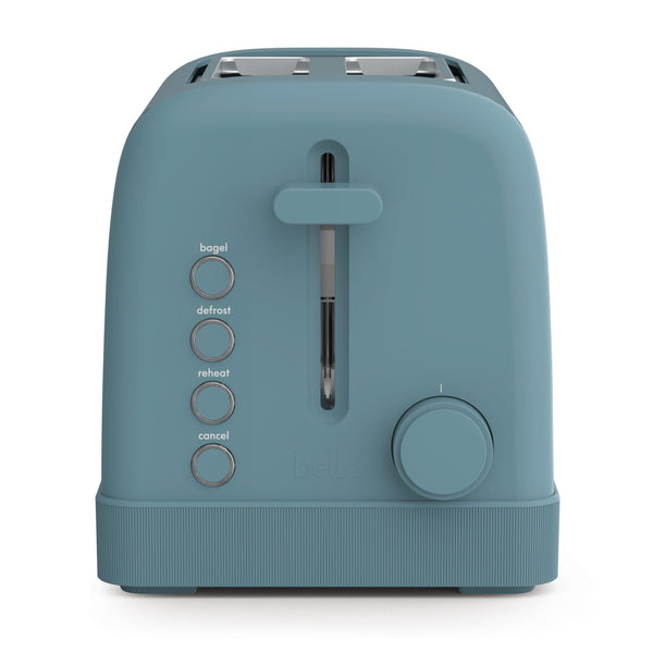 BELLA 2 SLICE TOASTER, 6 SETTING SHADE CONTROL 900 WATT - SURF - Scratch & Dent