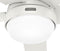 HUNTER AERODYNE WITH LED LIGHT 52 INCH-SMART - WHITE - Like New