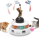 DOOPO Cat Toys 5 in 1 Automatic Interactive Kitten Toy Laser - Scratch & Dent