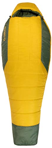 Klymit Wild Aspen Lightweight Mummy Sleeping Bag 0°F Weather XL 13WAGR20C Yellow Like New