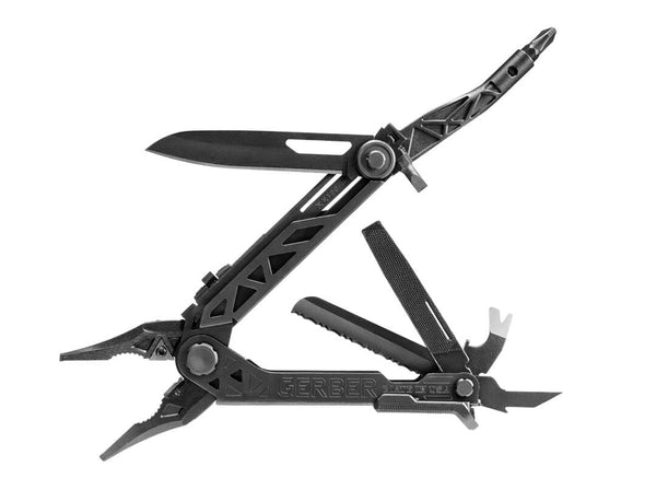 GERBER GEAR CENTER-DRIVE MULTITOOL, NEEDLE-NOSE PLIERS, 3.25" BLADE - BLACK - Like New