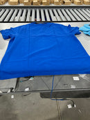 PACIFIC POLO CLUB MEN'S SHORT SLEEVE WITH ROYAL BLUE/YELLOW TRIM BUTTONS - 2XL - Brand New