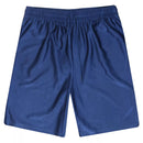 JUMP START MEN'S MOISTURE-WICKING PERFORMANCE DAZZLE SHORTS - SIZE: 2XL - NAVY - Brand New