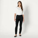 AMAZON ESSENTIALS WOMEN'S HIGH STRETCH MID-RISE ICED BLUE LIGHT WASH JEANS - Like New