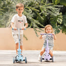 MOUNTALK KIDS SCOOTER 2-IN-1 FOR CHILDREN AGE 1-3/3-5/5-8/8-12 BOYS/GIRLS - BLUE - Like New