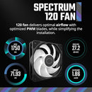 COOLER MASTER HYPER 212 SPECTRUM V3 ARGB CPU AIR COOLER 120MM RR-S4NA-17PA-R1 - Like New