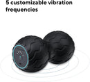 Therabody Wave Series Wave Duo - Ergonomically Contoured Foam Roller - BLACK - Like New