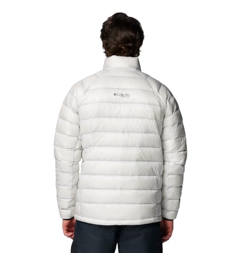 WO5258 COLUMBIA MEN'S ARCTIC CREST DOWN JACKET NIMBUS/GRAY SIZE XL - Brand New