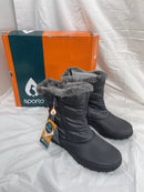 SPORTO JANIS SNOW BOOT WOMENS THERMO WATERPROOF SIDE ZIPPER - - Scratch & Dent