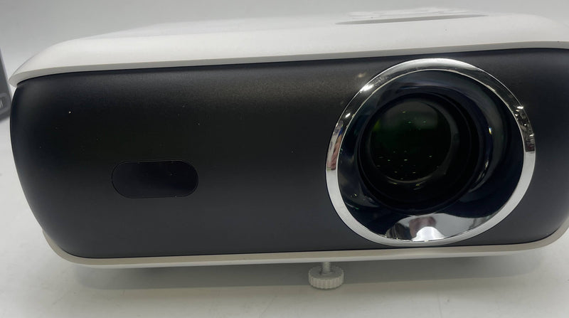 HAPPRUN NATIVE 1080P BLUETOOTH FULL HD PORTABLE OUTDOOR MOVIE PROJECTOR - WHITE - Like New