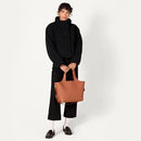 AMAZON ESSENTIALS WOMEN'S SOFT CROSSBODY TOTE BAG 13.34 X 10.1 X 3.73 NEW TAN - Brand New